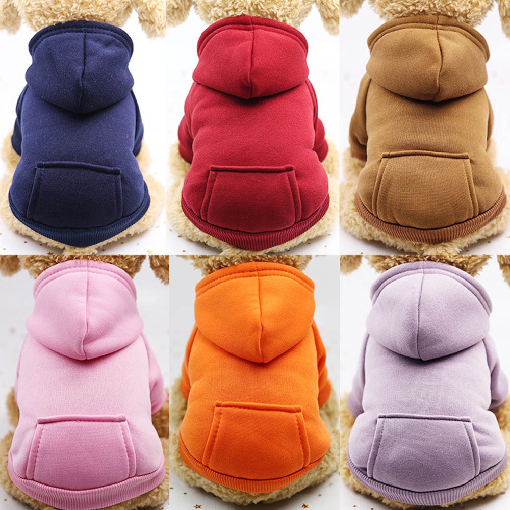 pet clothes dog costume Hooded Sweater Jacket Costume Clothing 1 Pcs
