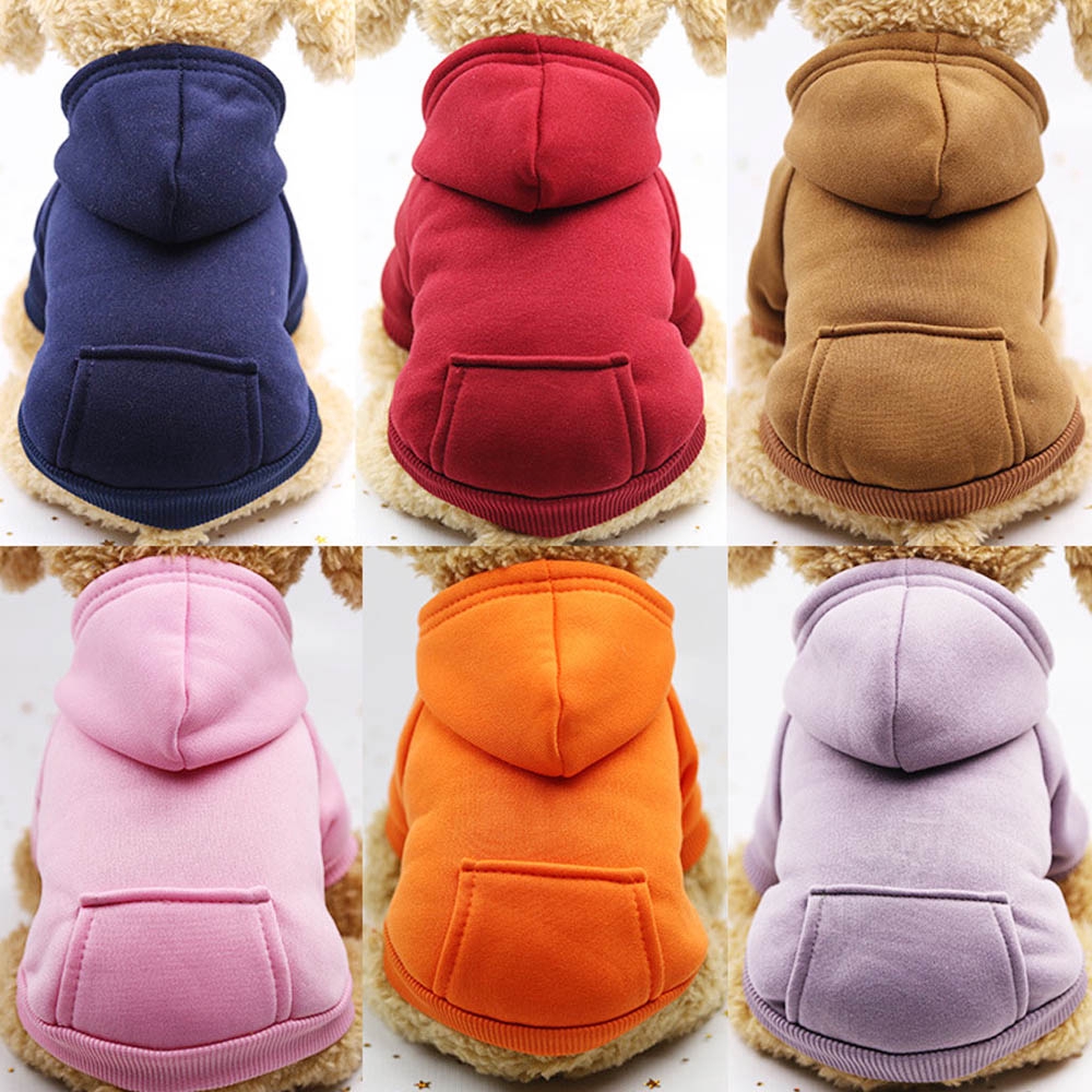 pet clothes dog costume Hooded Sweater Jacket Costume Clothing 1 Pcs ...