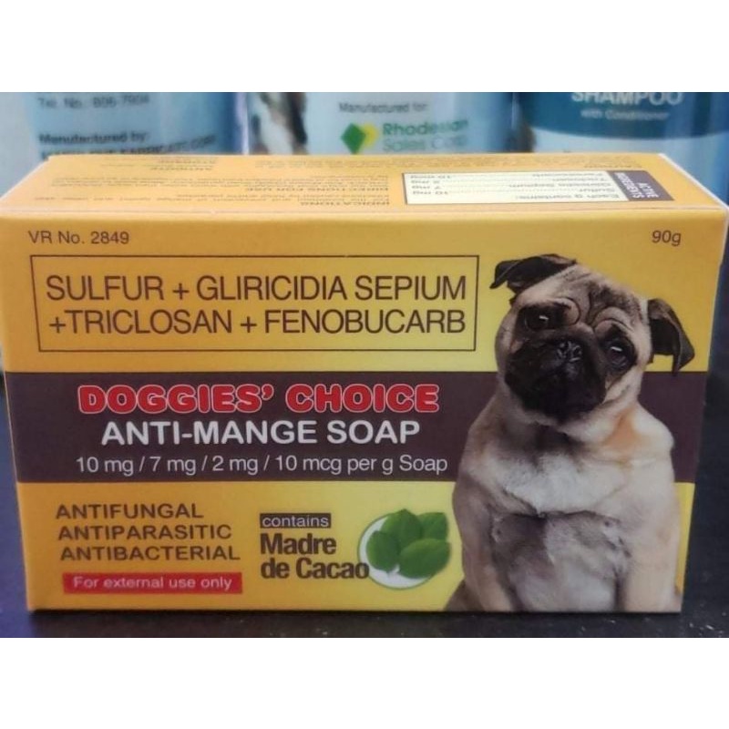 Doggie's Choice Anti Mange Soap 90g Shopee Philippines