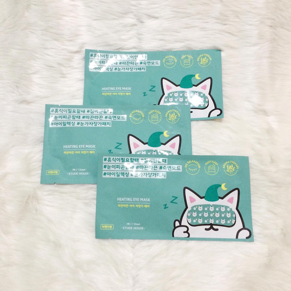 heating eye mask etude