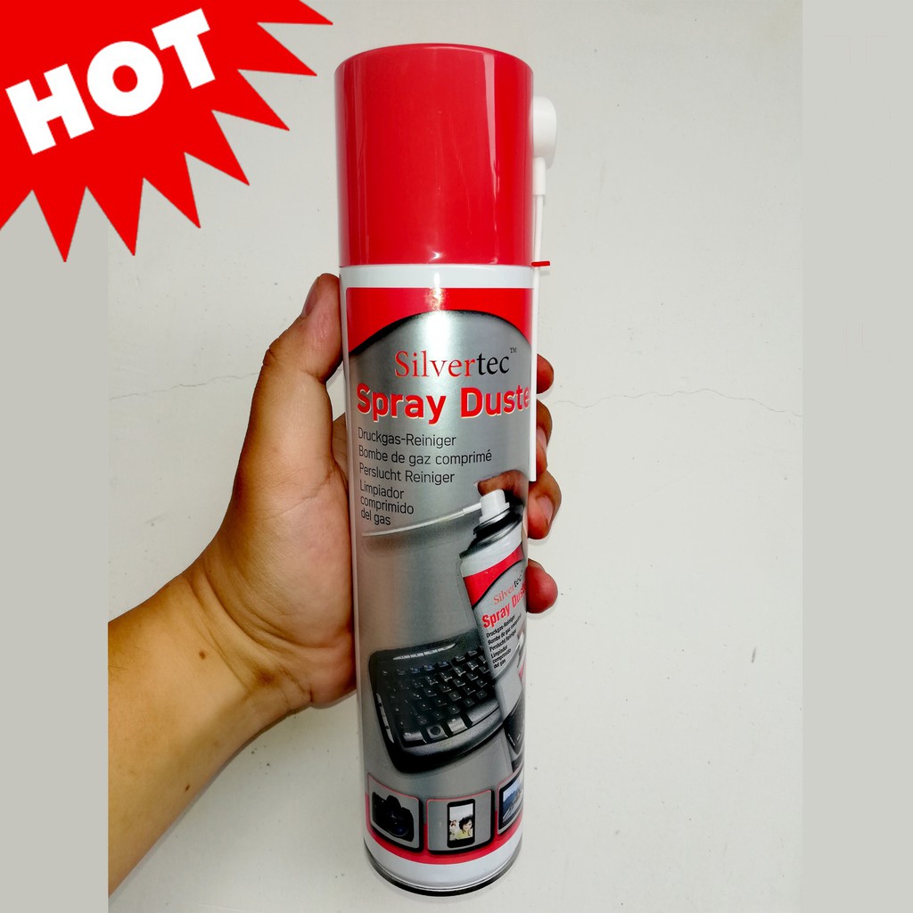 Silvertec Canned Air Duster Cleaner 13.5oz Shopee Philippines