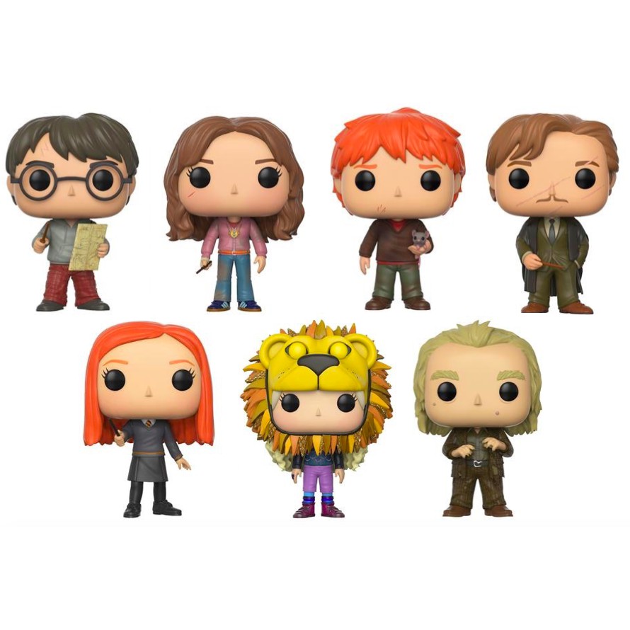 harry ron and hermione funko pop