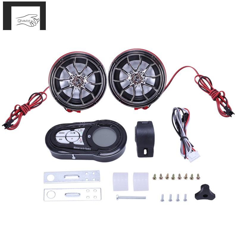 waterproof bluetooth motorcycle speakers