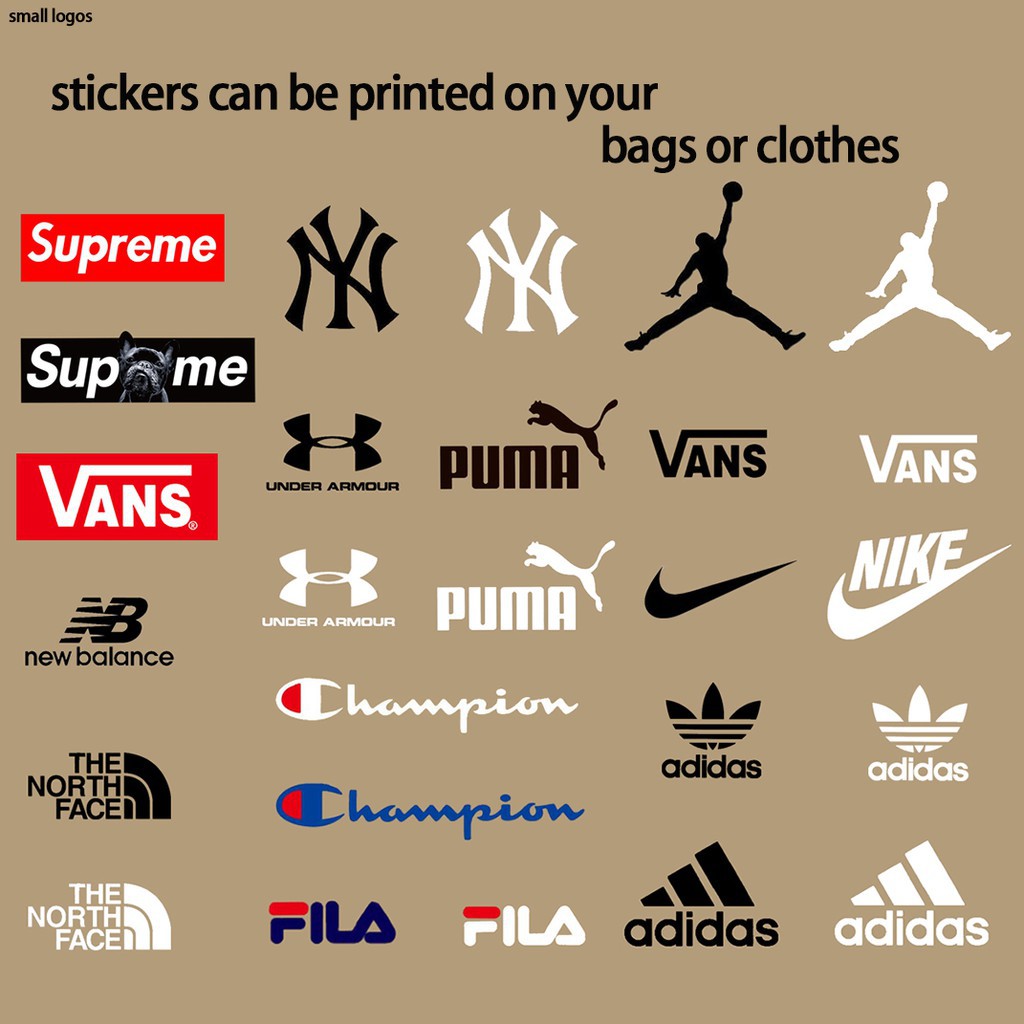 transfer paper Decal DIY clothes Decorations Stickers Tide brand Logo ...