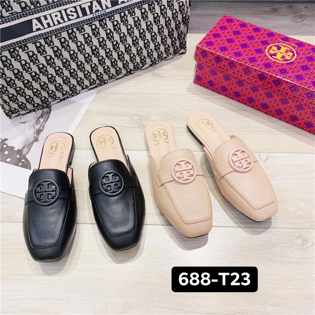 Korea Made Tory Burch Mule Shoes/ Add one size bigger | Shopee Philippines