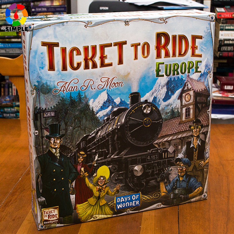 Ticket To Ride Europe Board Game £19.99 FREE P&P CHEAPEST AROUND