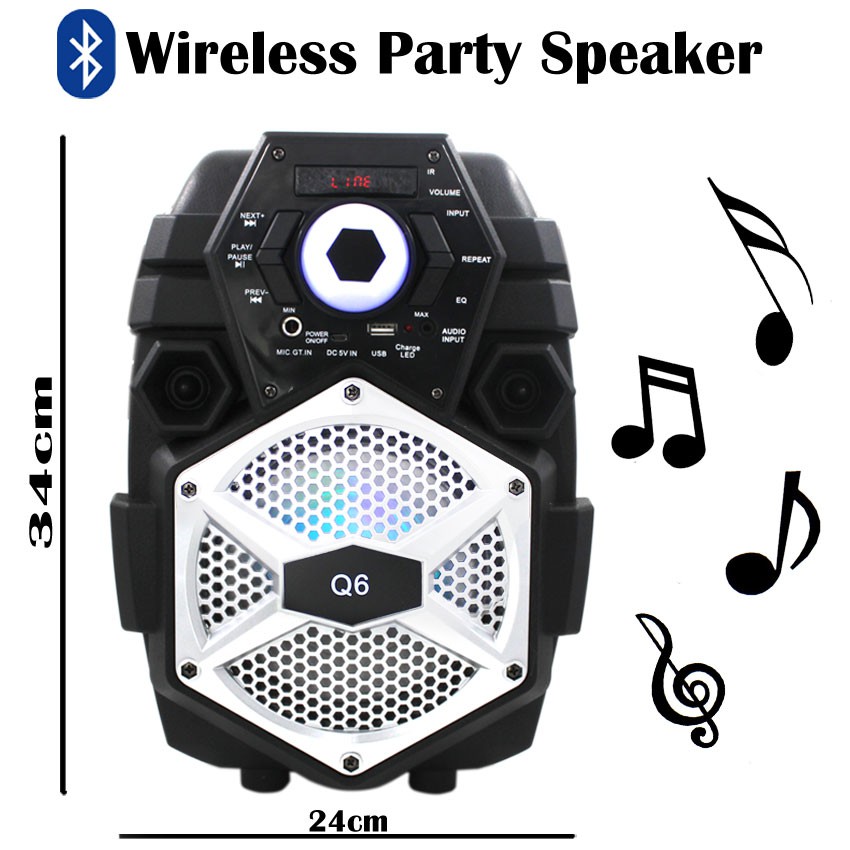 bt speaker q6
