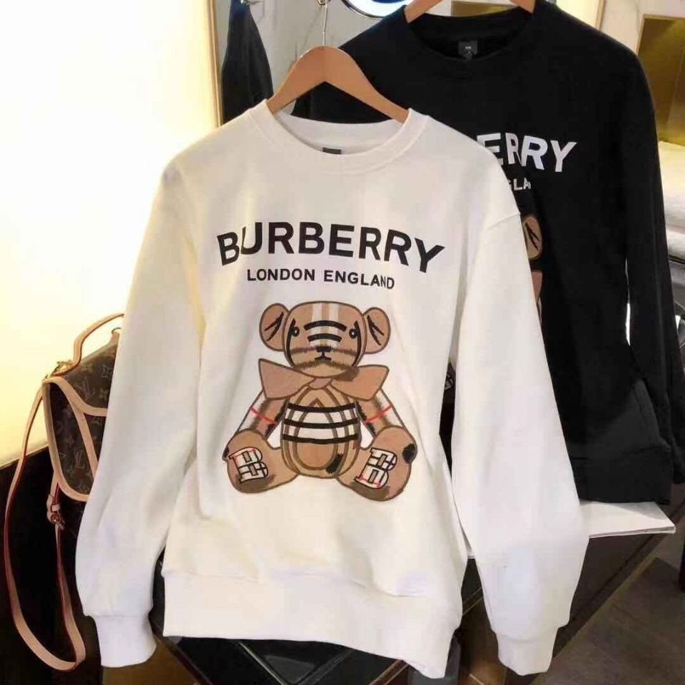 burberry crew neck sweater mens