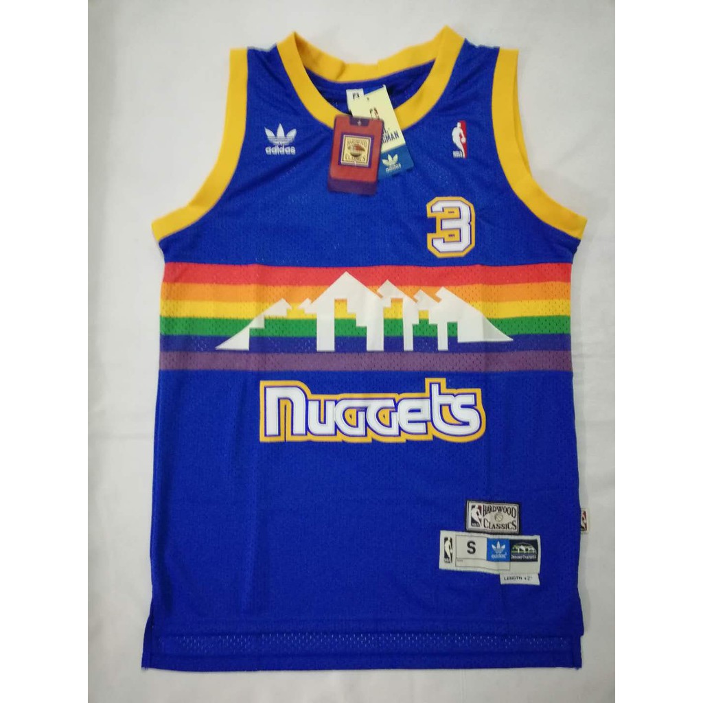 allen iverson jersey nuggets