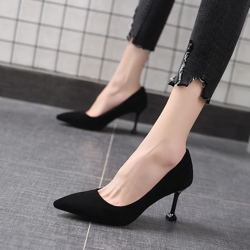 pointy high heels