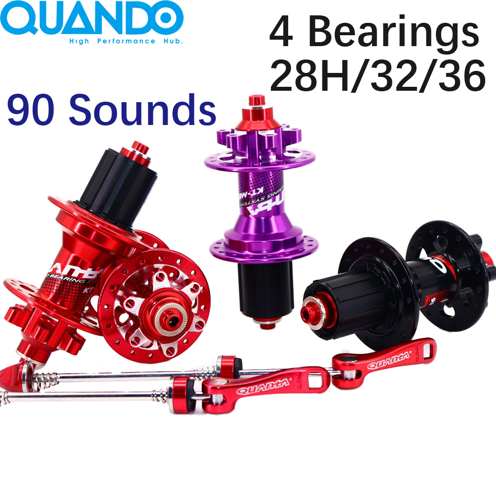 Quando Bike Hub 5 Pawls 4 Bearings 90 Click Sounds MTB Mountain Bike ...