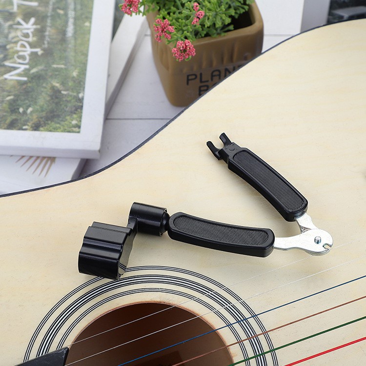 Multifunction guitar string changer (3 in 1) guitar string cutter