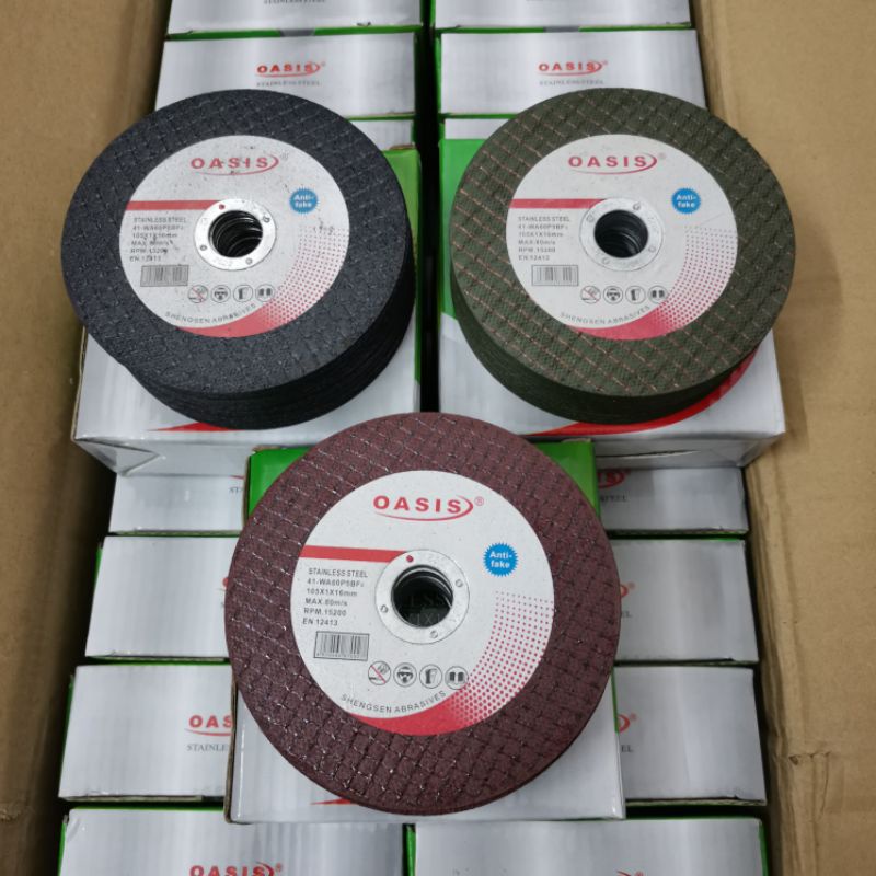 Oasis Cutting disc 4" Heavy duty (1 box 25 pcs) Shopee Philippines