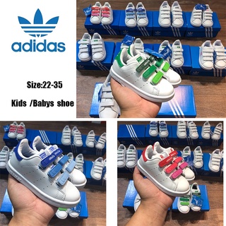 *Ready stock*Adidas Smith kids sneakers kids shoes baby shoes kids board shoes kids toddler shoes boys and girls Soft #1