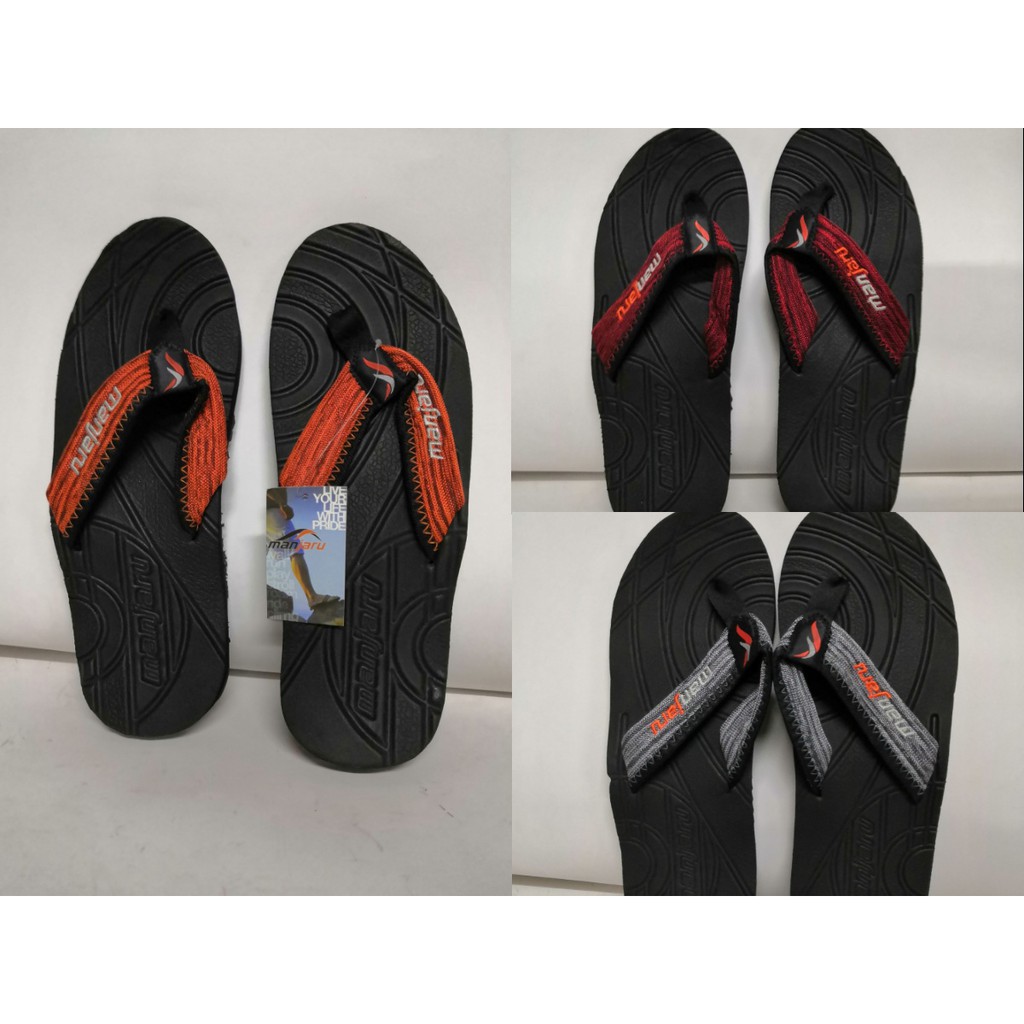 MANJARU TROLL OUTDOOR SLIPPERS FOR MEN 100% ORIGINAL | Shopee Philippines