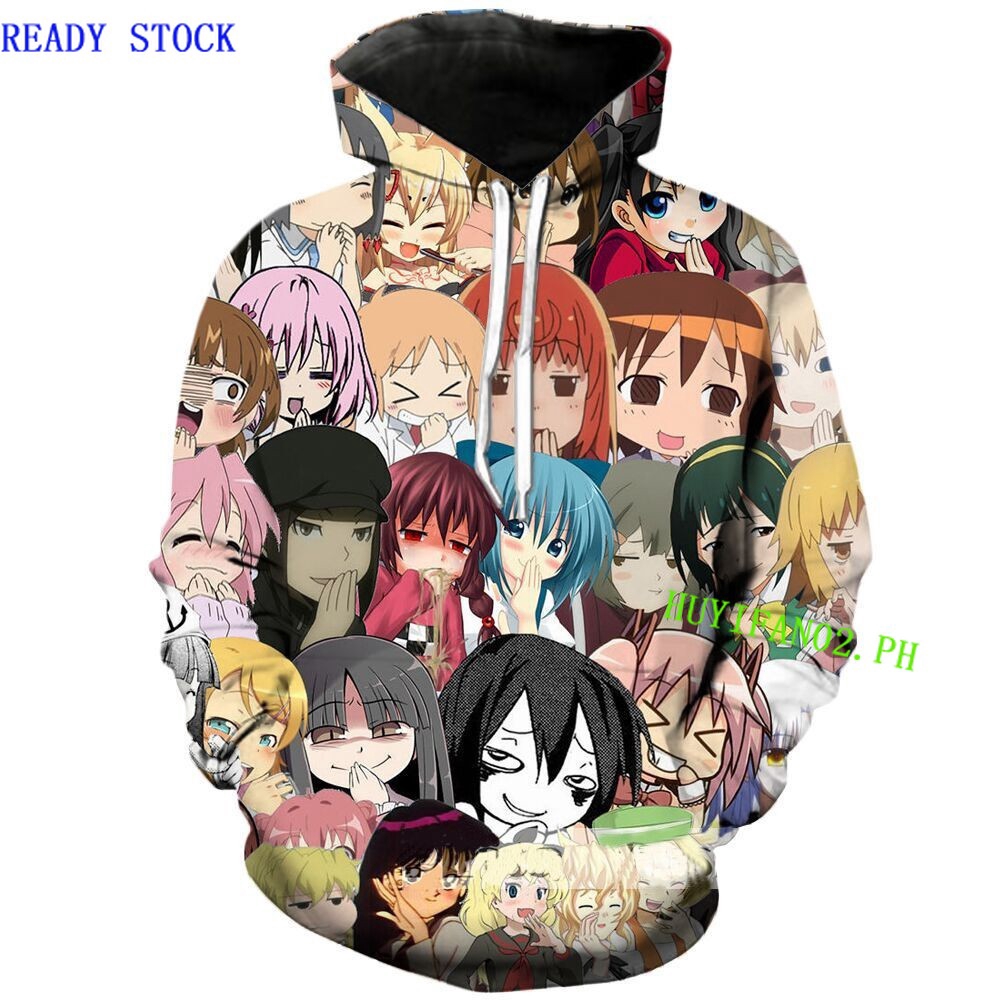 ahegao hoodie shopee