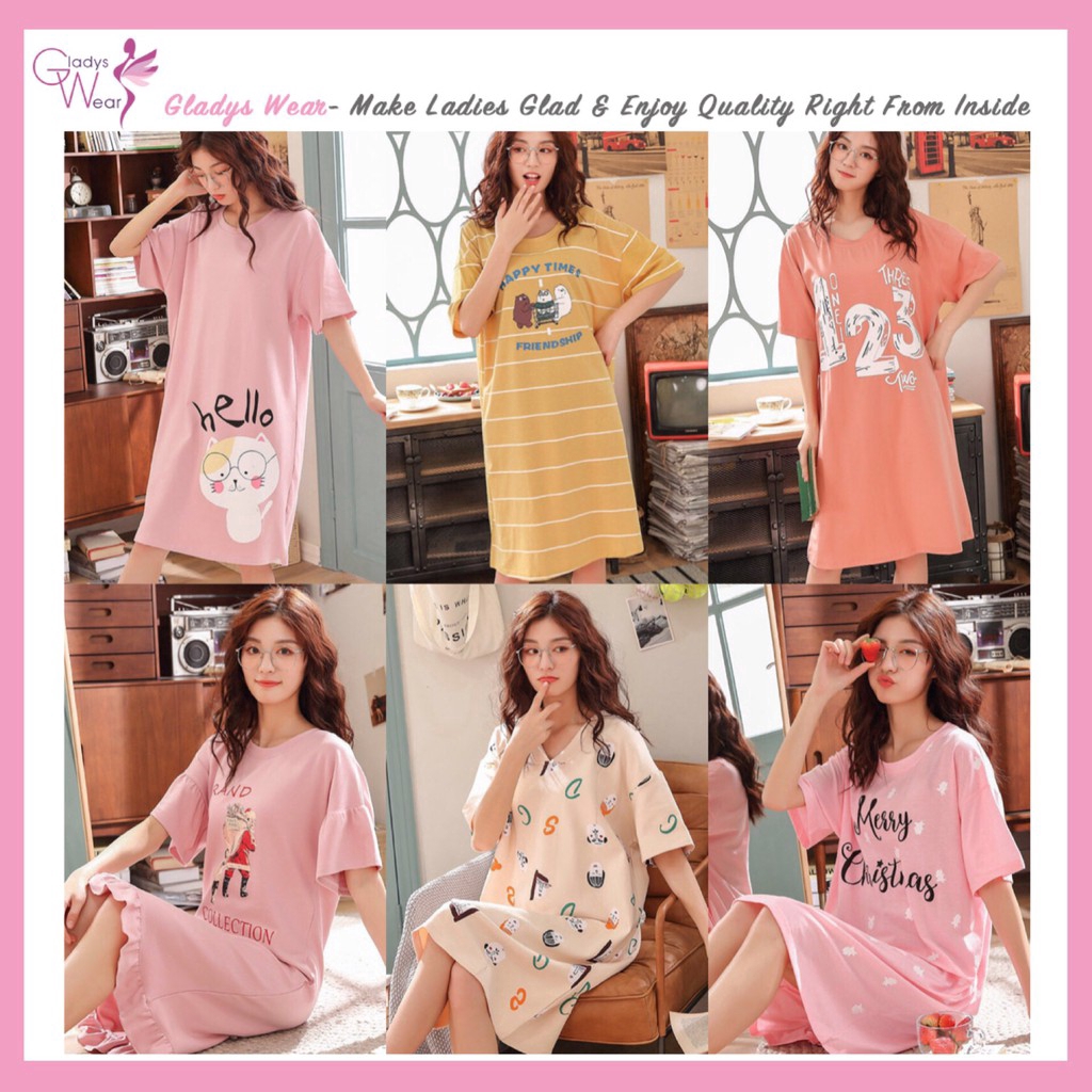 100 cotton nightdresses