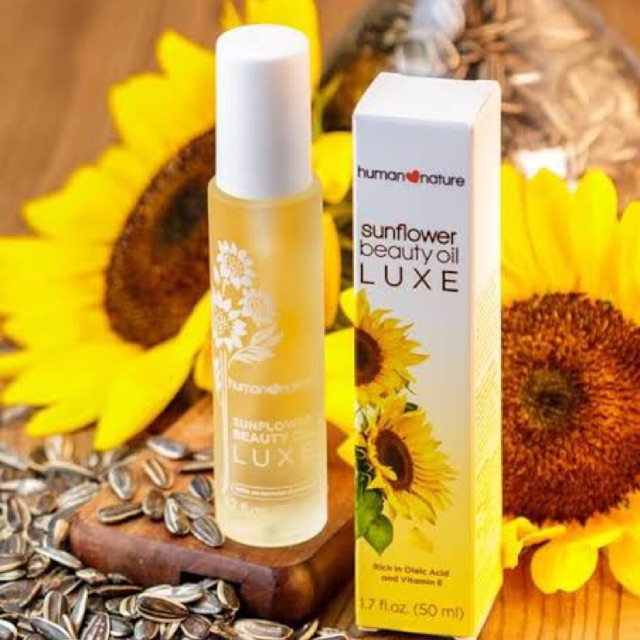Human heart nature sunflower beauty oil Shopee Philippines