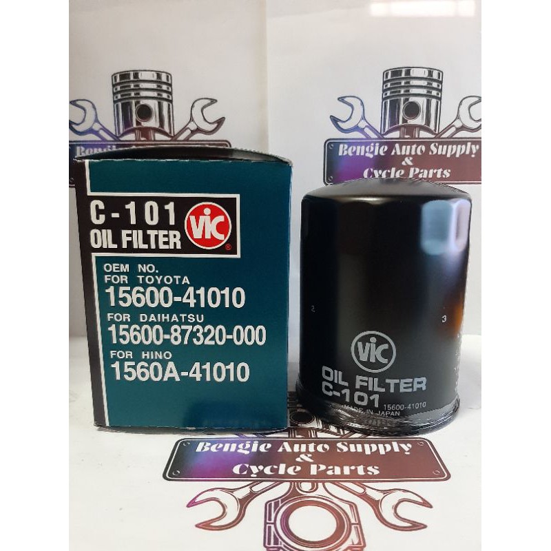 C 101 Vic Oil Filter Shopee Philippines