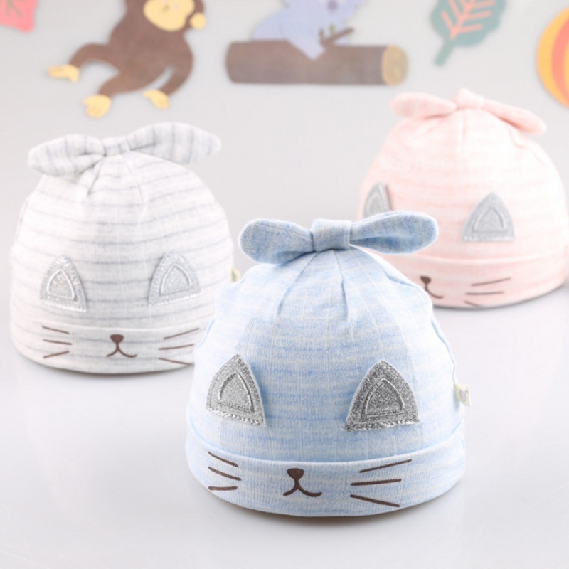 newborn baby hat with ears