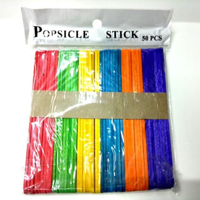 Popsicle stick 50pcs Shopee Philippines
