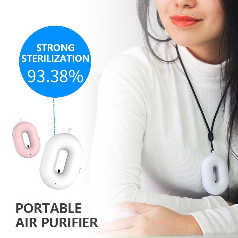Personal Wearable Air Purifier Necklace Humidifier [On Hand] Shopee