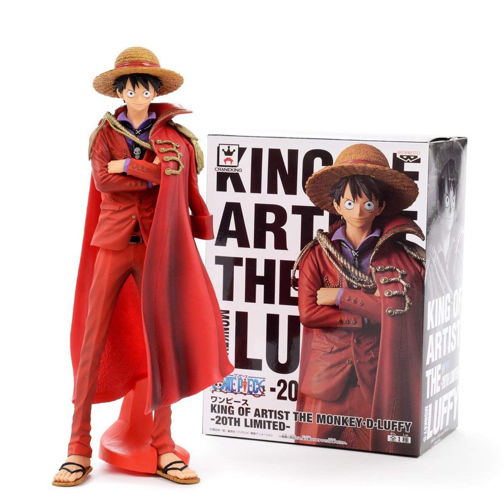 One Piece Monkey D Luffy Figure Toy King Of Artist th Anniversary Luffy 25cm One Piece Chsalon Collectibles