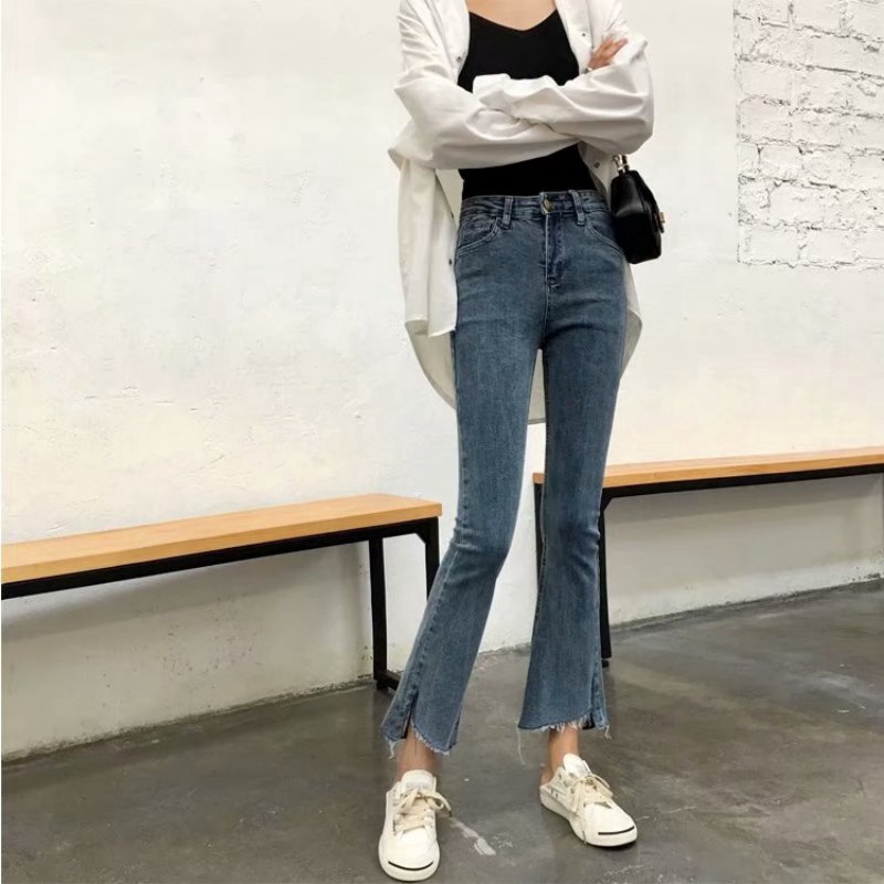 women in tight fitting jeans