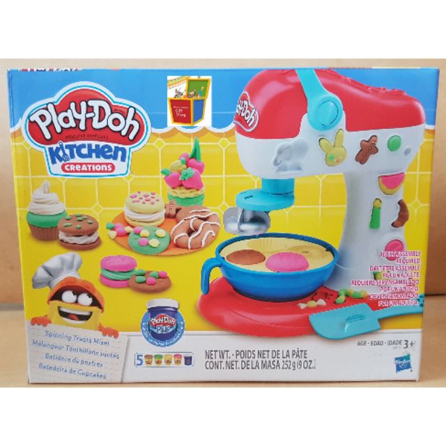 play doh spinning treats mixer