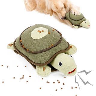 Interactive Pet Dog Plush Toys for Dogs with Squeaker Animal Training Sniffing Squeaky Toy Food Treat Small Large Dogs Puzzle