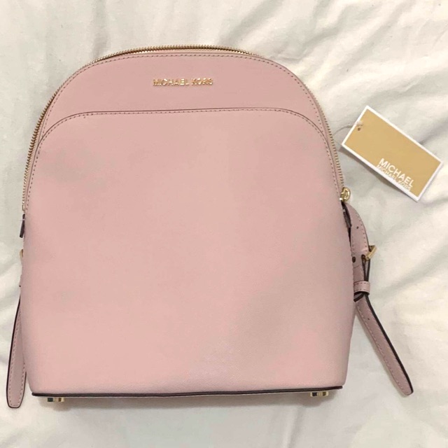 mk backpack pink