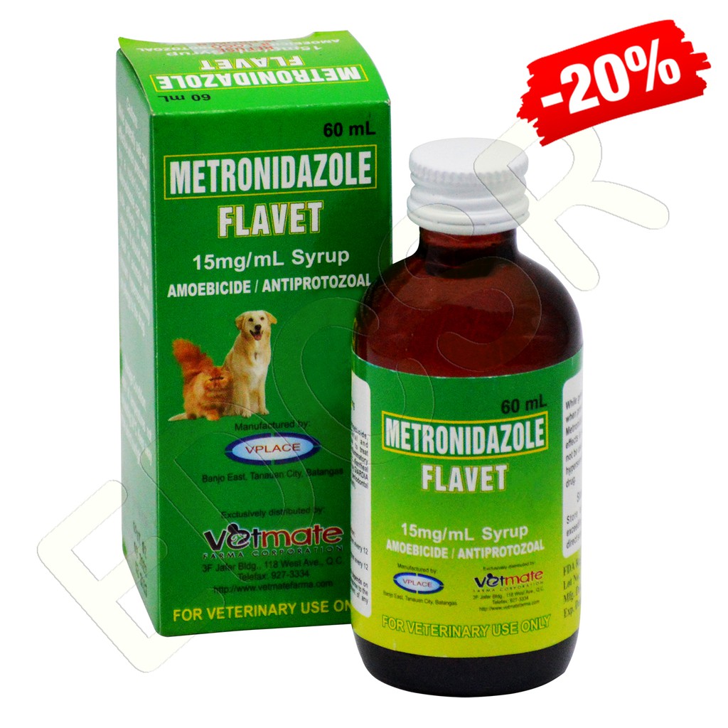 (PS) Vetmate Metronidazole Flavet (AntiBacterial AntiParasitic Anti