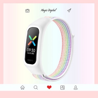 Sport Nylon Loop Band Strap Silicone case For OPPO Band eva Waterproof sport band fashion wristband #7
