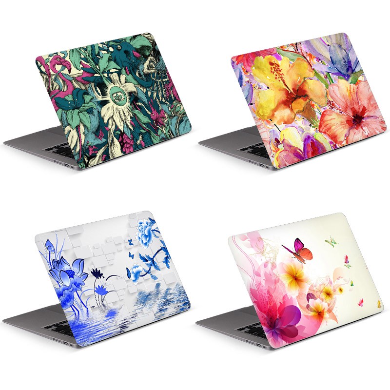 1PCS DIY Laptop Skin Sticker Maple Art Decal 12/13/14/15/17 inch for