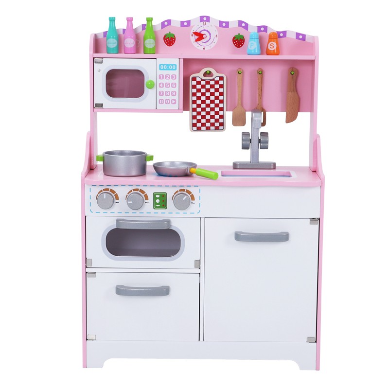 girls wooden toy kitchen