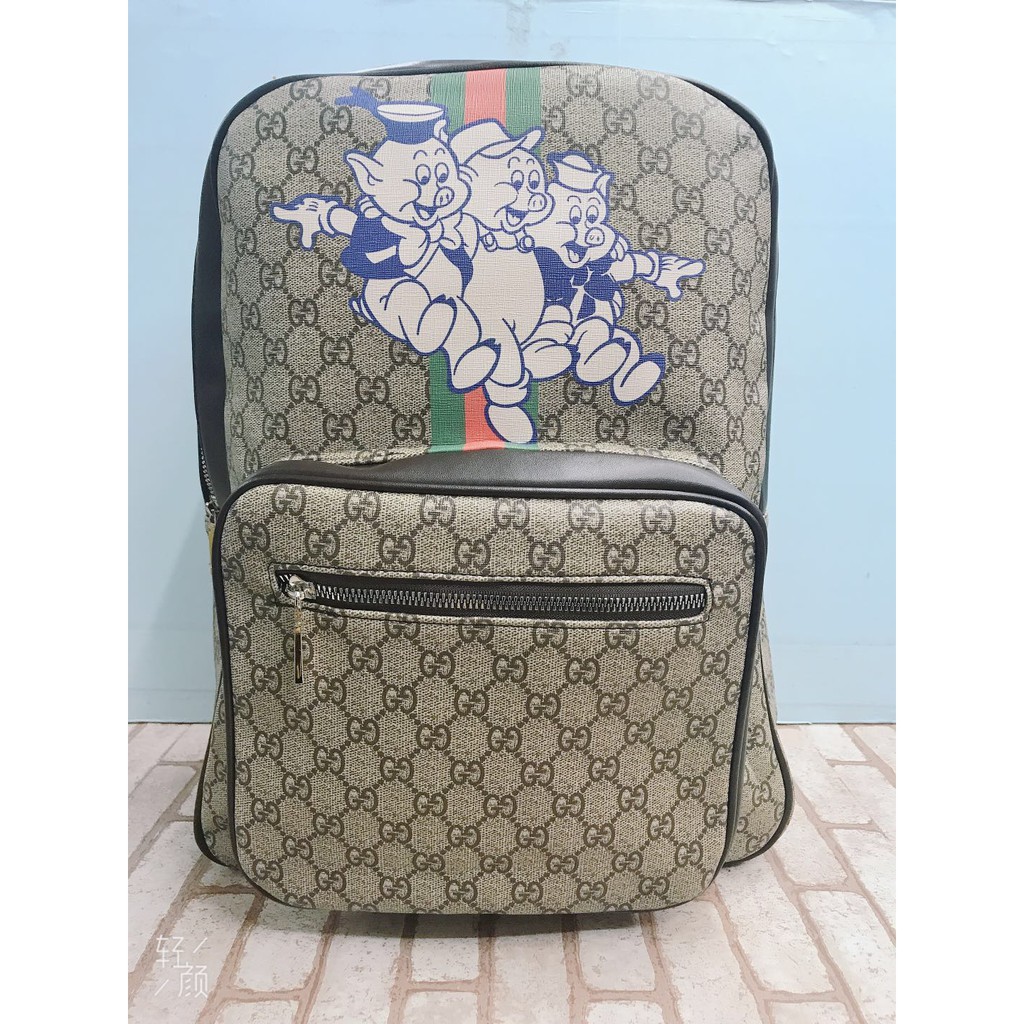 gucci pig backpack