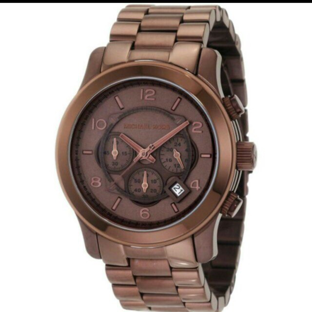 bronze michael kors watch