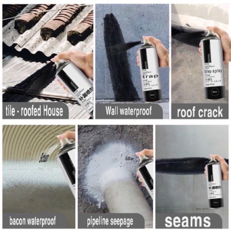 ORIGINAL BEST SELLING Waterproof Leak Repair Spray / sealant spraying ...