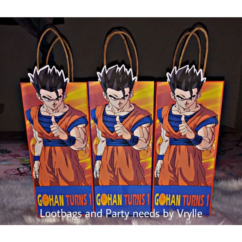 Customize Dragon ball Z loot bags Shopee Philippines