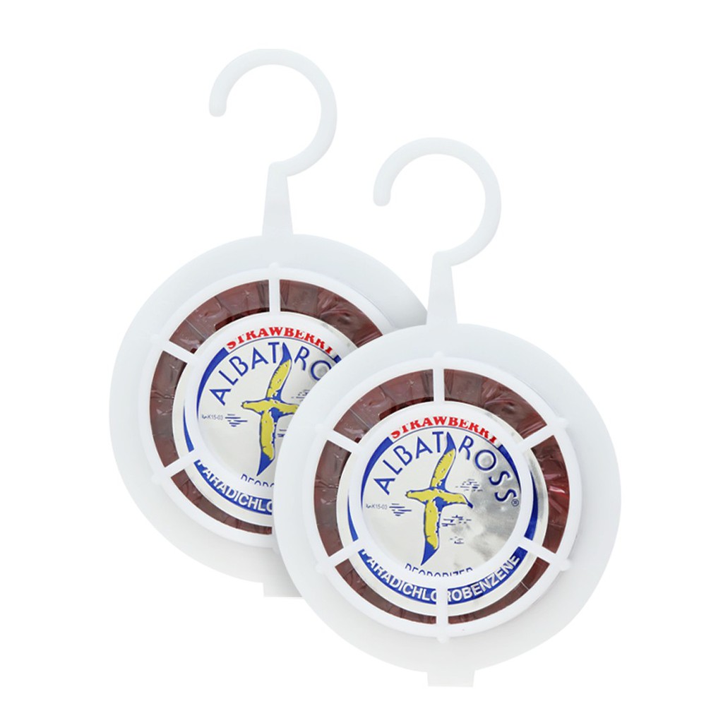 Albatross Bathroom Deodorizer Strawberry w/ Holder & Refill 2's 100g Shopee Philippines