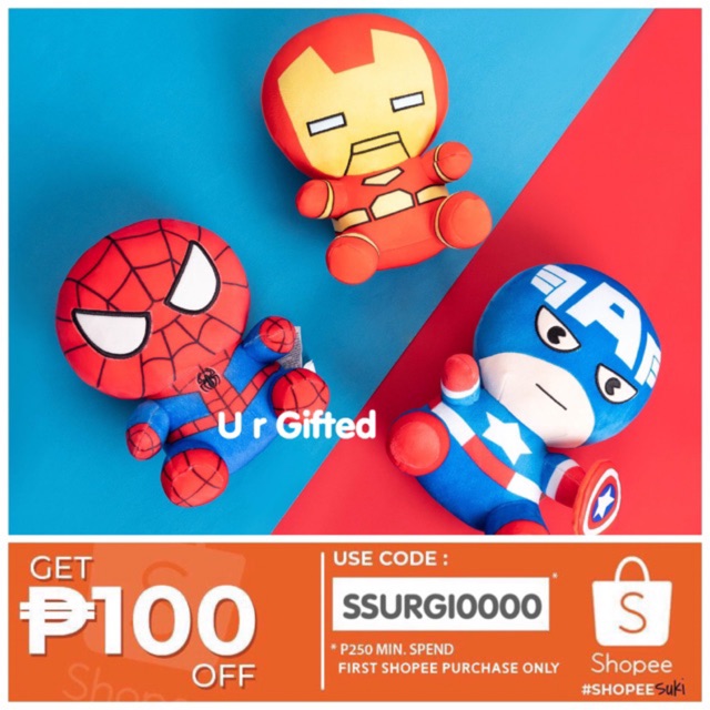 miniso spiderman plush