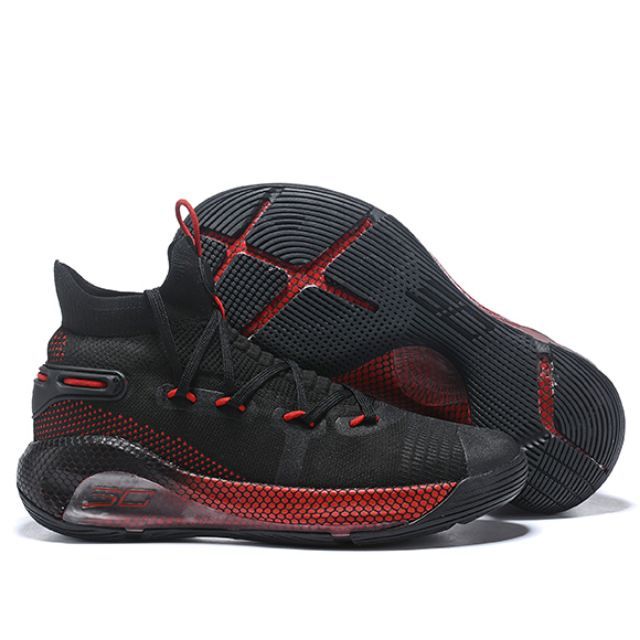 Under Armour Curry 6 Black Red (OEM 