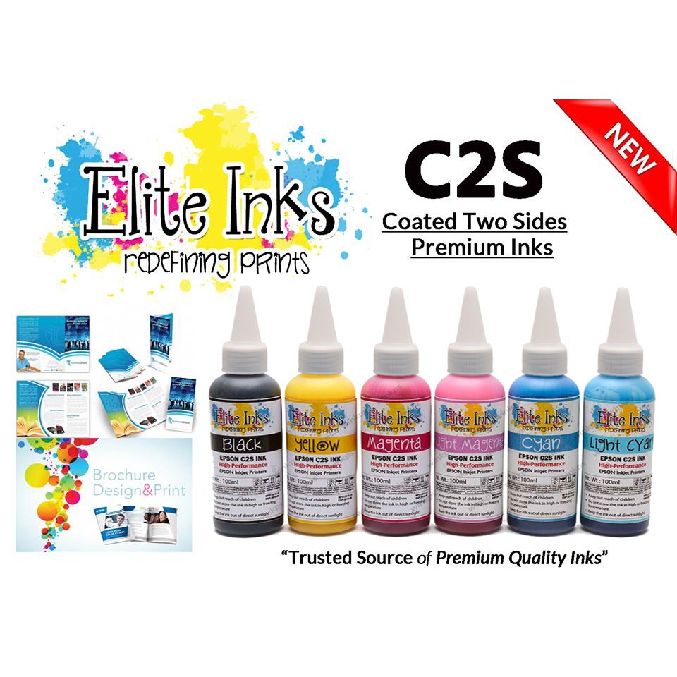 Epson Elite Premium Japan C2S Inks 100ml Shopee Philippines