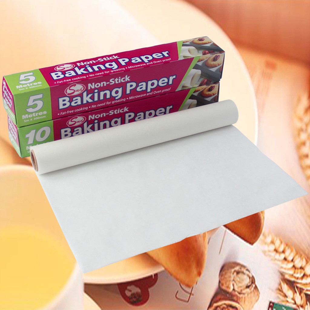 5M 10M Baking Paper Parchment Paper Rectangle Baking Sheets for Bakery