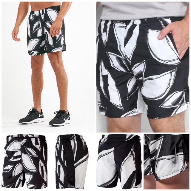 nike floral running shorts