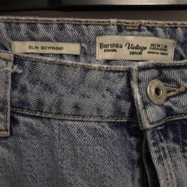 bershka vintage denim jeans