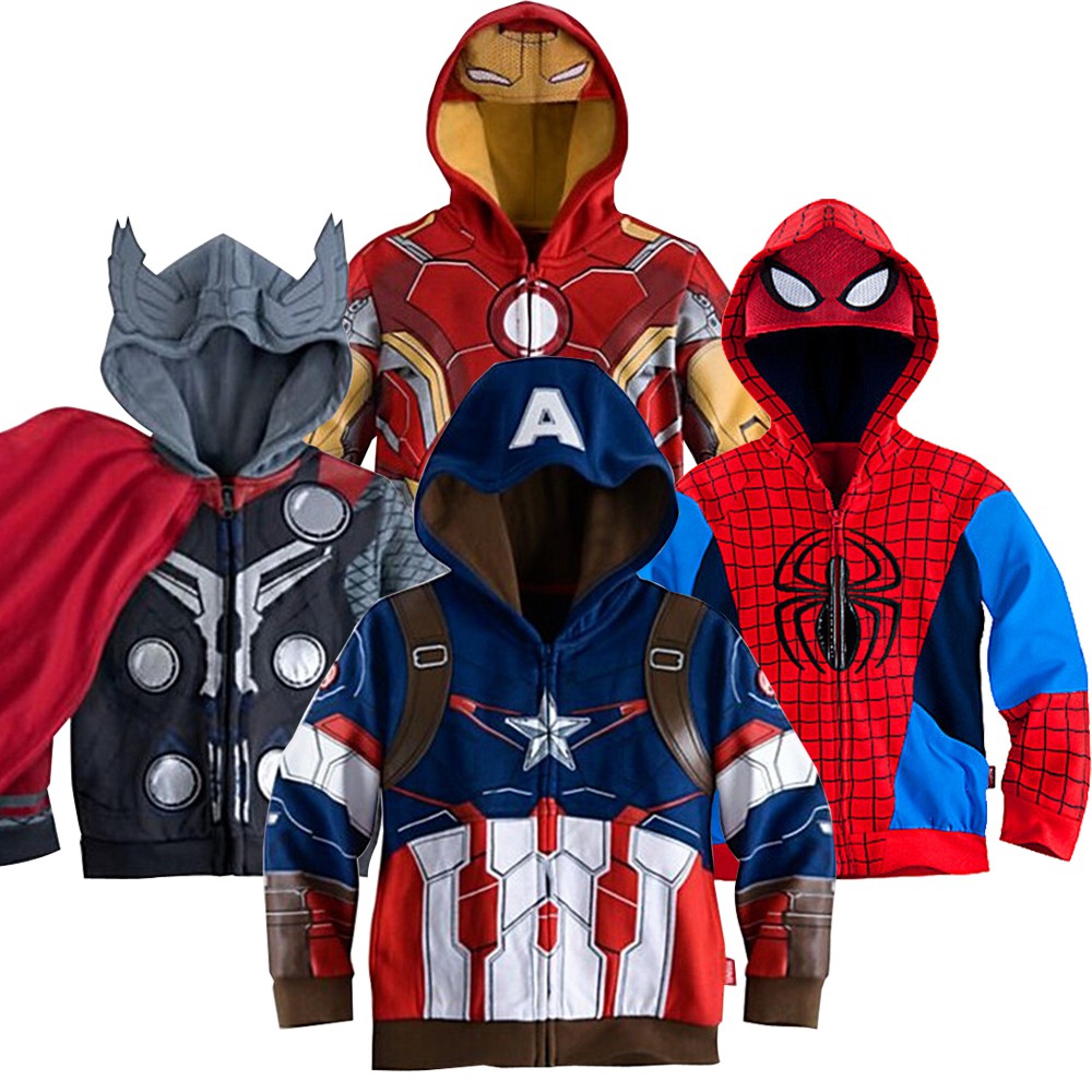 captain america kids hoodie