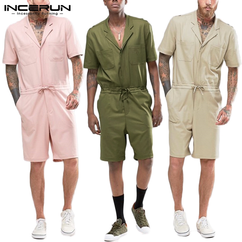 short sleeve overalls