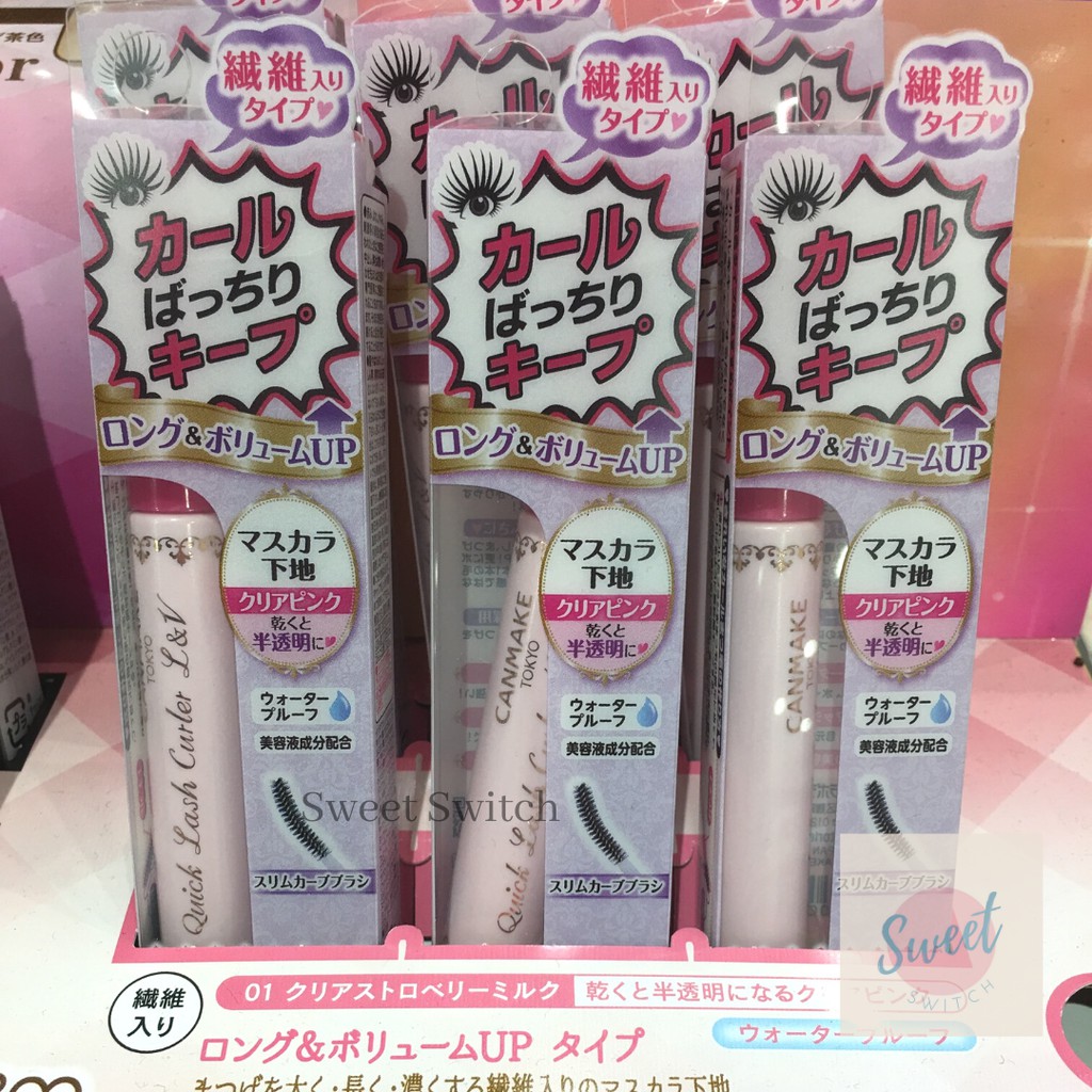 Authentic Canmake Quick Lash Curler Mascara Base Primer L & V from Japan Shopee Philippines