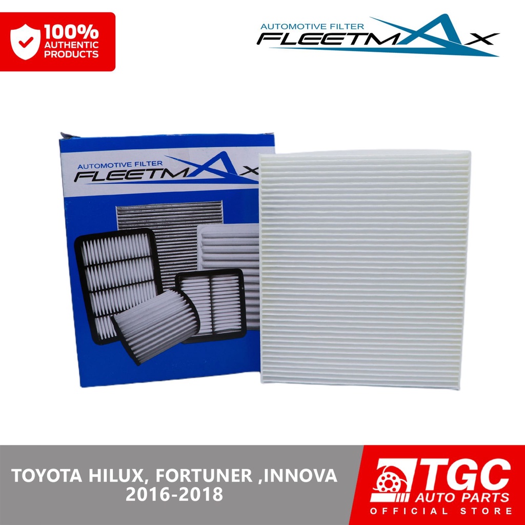 Fleetmax Cabin Filter for Toyota Hilux Fortuner Innova Hiace Grandia